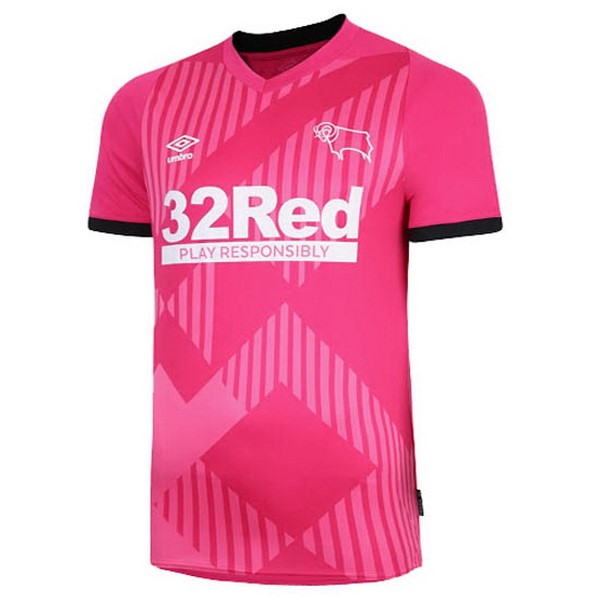 Camiseta Derby County 3ª 2020/21 Rosa